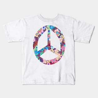 Hippie Hibiscus Kids T-Shirt